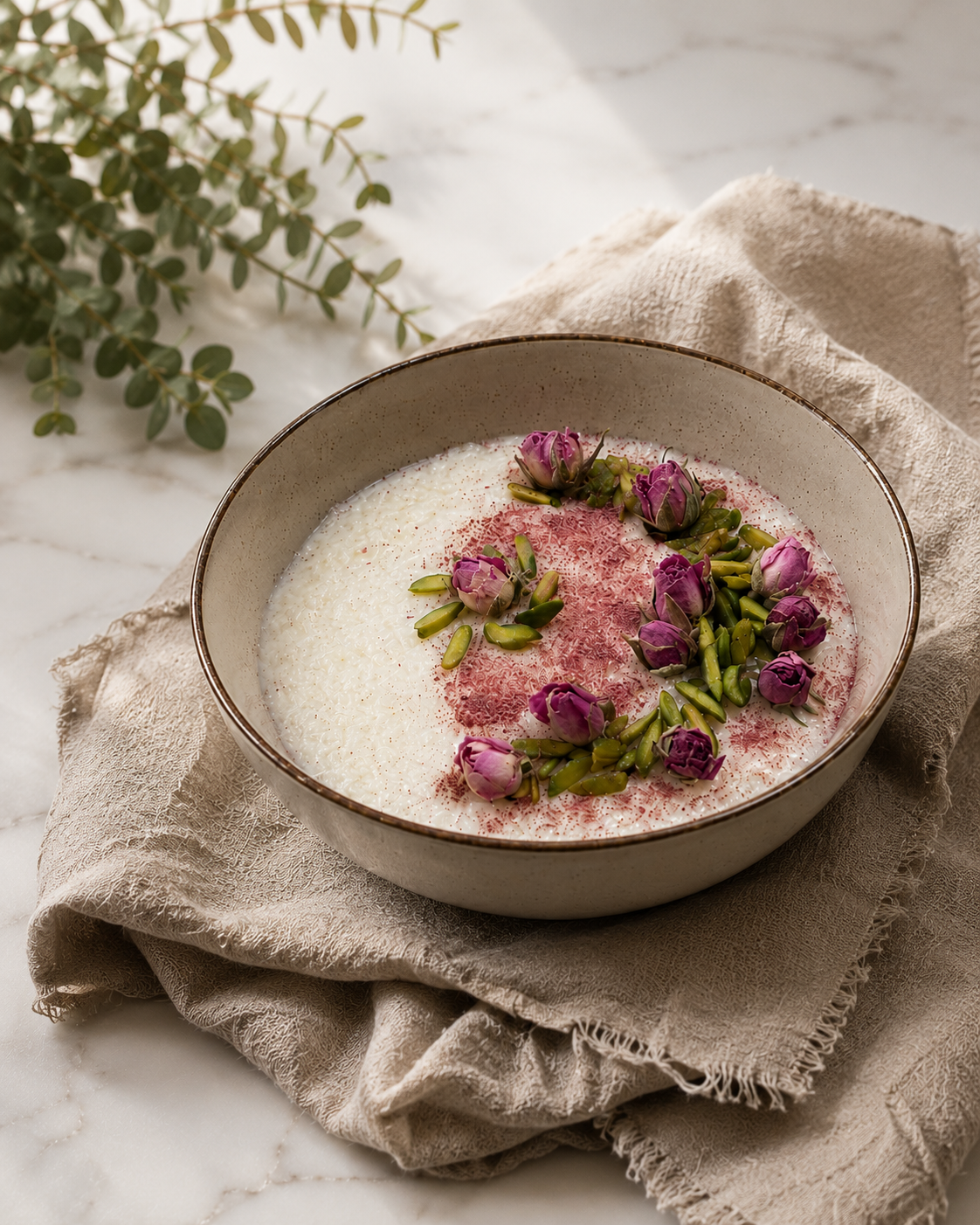 Shir Berenj — Persian dessert