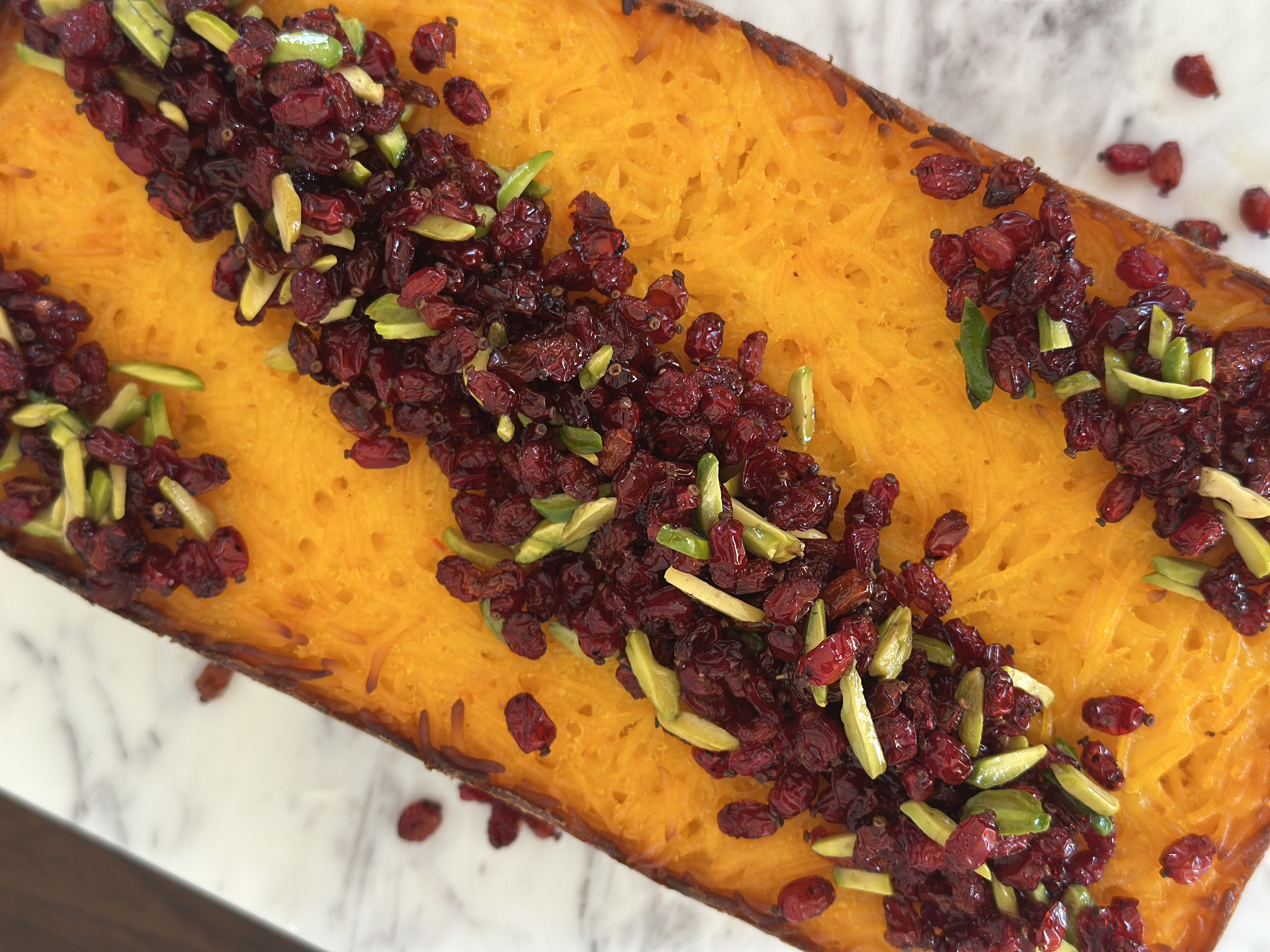 Tahchin — Persian rice dish
