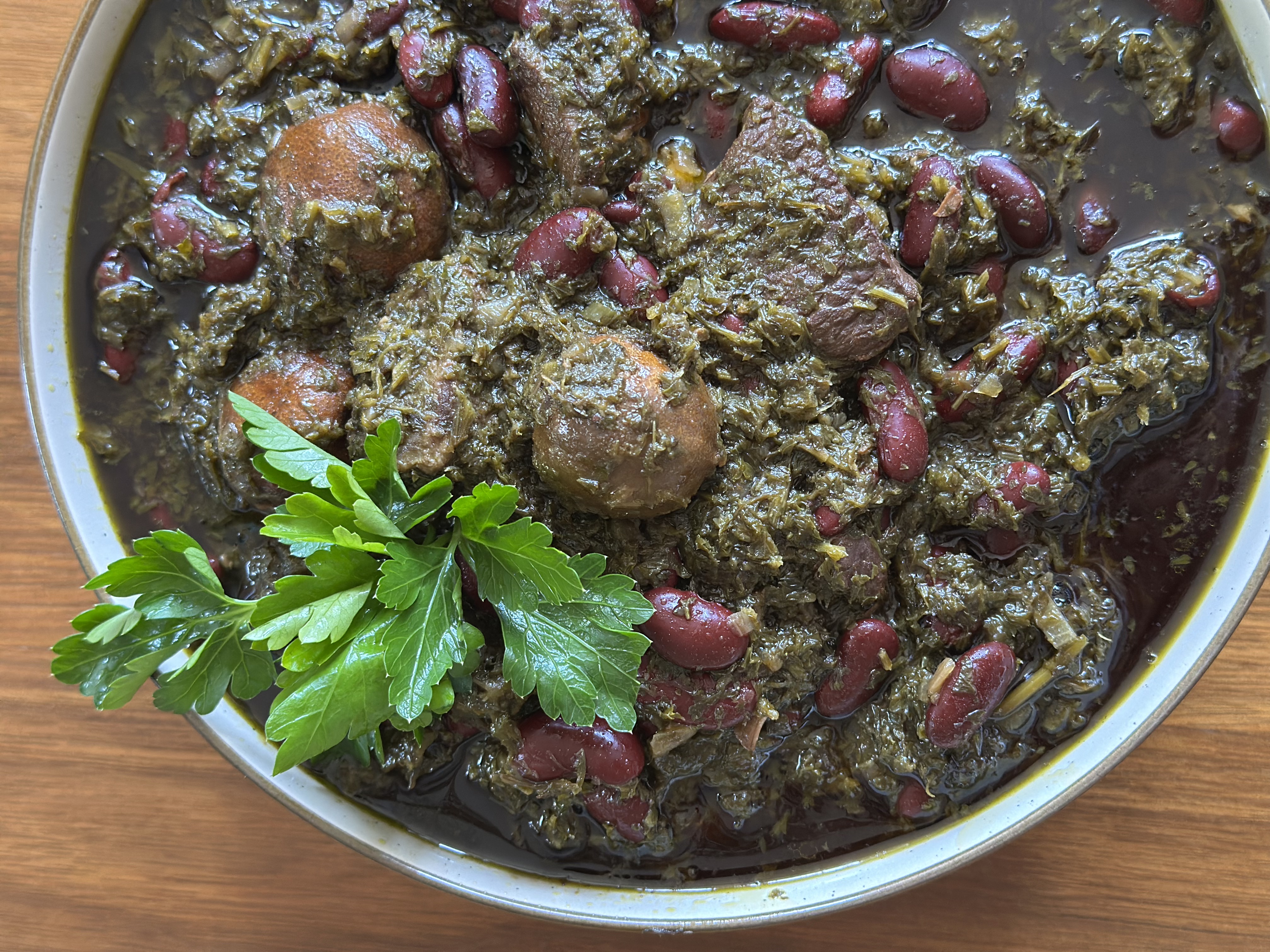 Ghormeh Sabzi — Persian stew