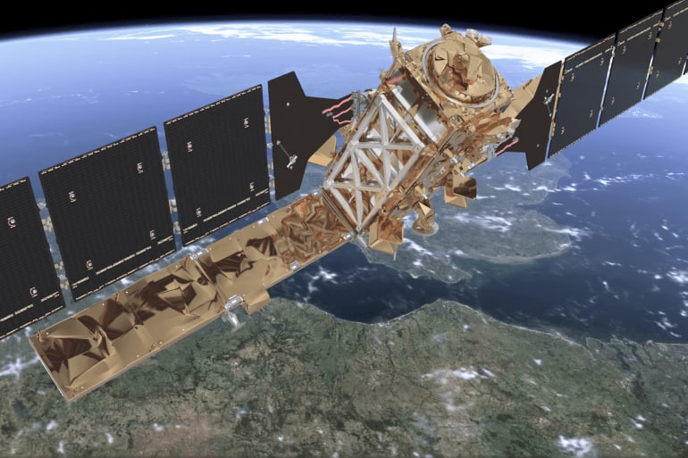 Une société américaine de satellites retarde la diffusion d'images du Moyen-Orient Une société américaine de satellites retarde la diffusion d'images du Moyen-Orient