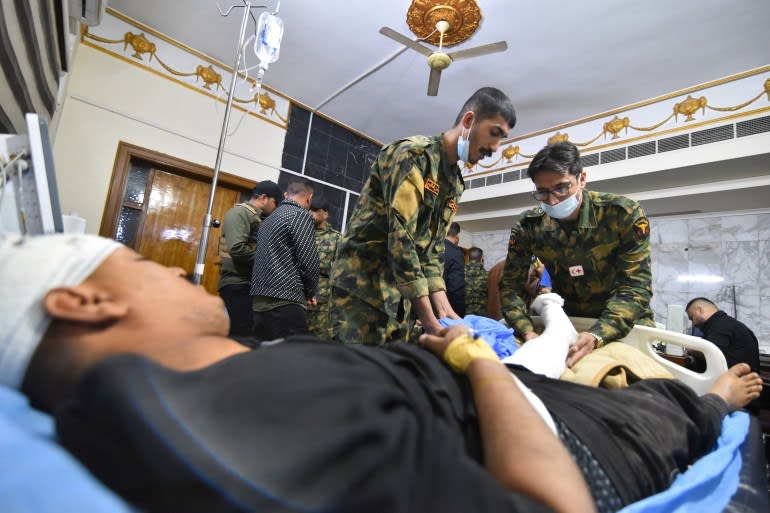 Attaque meurtrière contre le quartier général des Forces de mobilisation populaire dans l'ouest de l'Irak Attaque meurtrière contre le quartier général des Forces de mobilisation populaire dans l'ouest de l'Irak