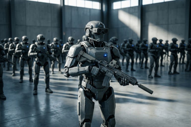 Sky News Arabia : Sommes-nous sur le point de vivre un avenir où les robots de combat feront leur apparition ? Sky News Arabia : Sommes-nous sur le point de vivre un avenir où les robots de combat feront leur apparition ?