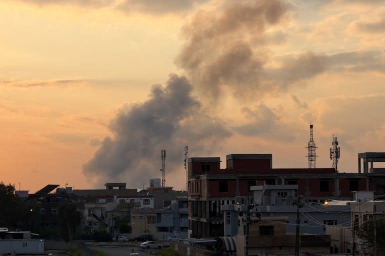Attaque meurtrière contre le quartier général des Forces de mobilisation populaire et frappe de drone contre la maison de Barzani Attaque meurtrière contre le quartier général des Forces de mobilisation populaire et frappe de drone contre la maison de Barzani