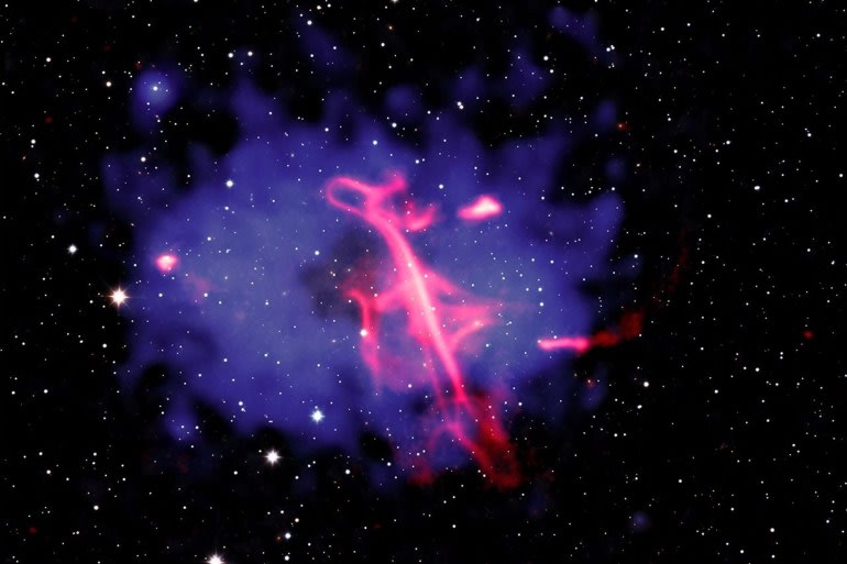 Une clé musicale dans l'espace… un trou noir rallume une lumière éteinte