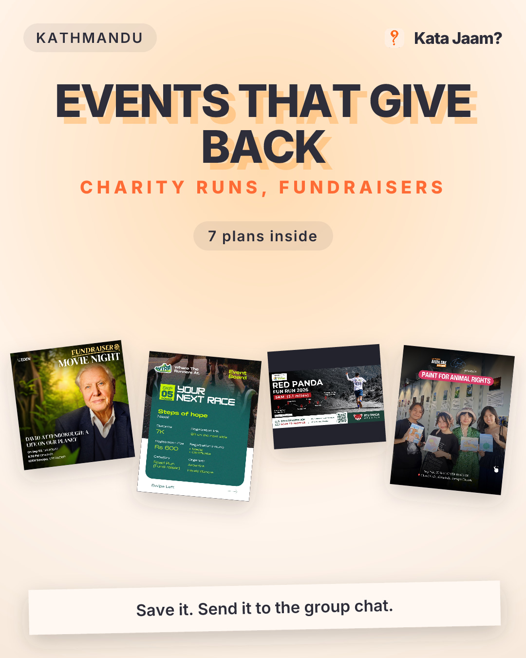 Events That Give Back