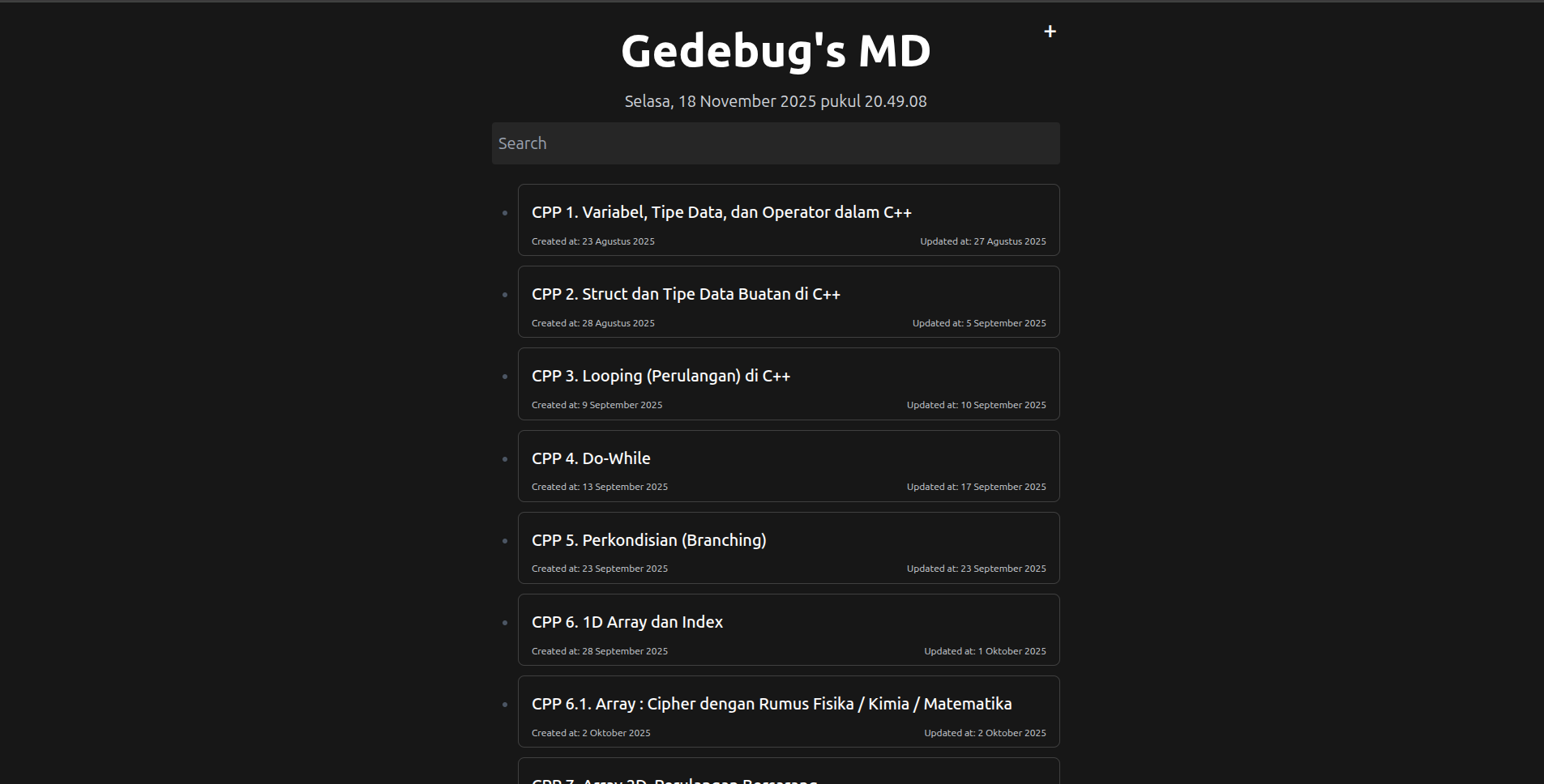Preview Web Materi Pembelajaran