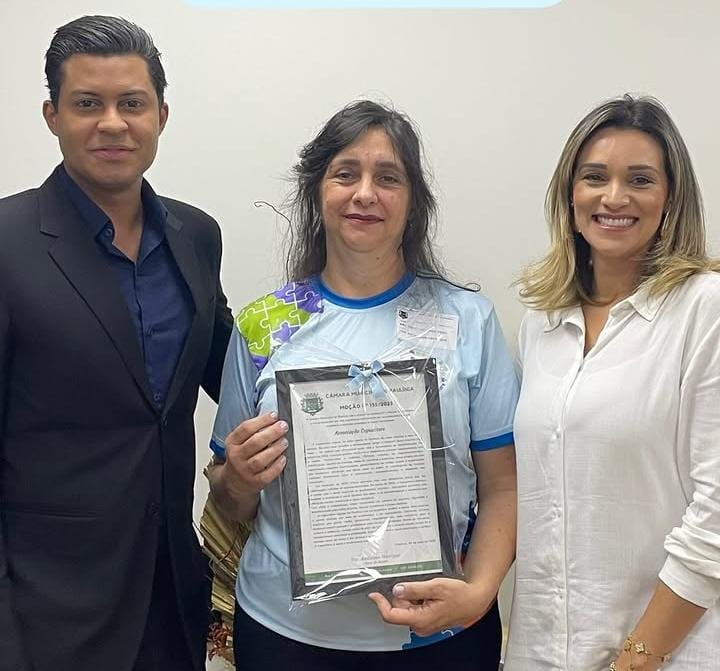 Premiação - Moção da Camara de Vereadores de Paulínia