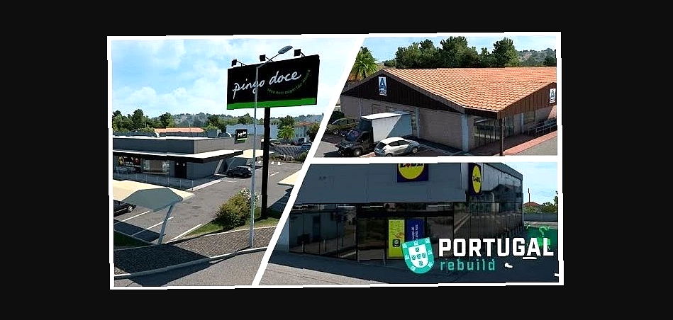 МОД Portugal Rebuild v0.1.5 ДЛЯ EURO TRUCK SIMULATOR 2