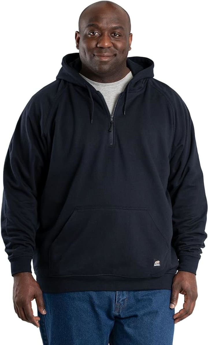 Berne Men's Heritage Thermal-Lined Full-Zip Hooded Sweatshirt