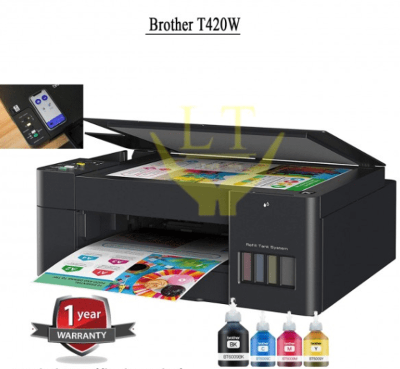 BROTHER DCP-T420W + INK TANK