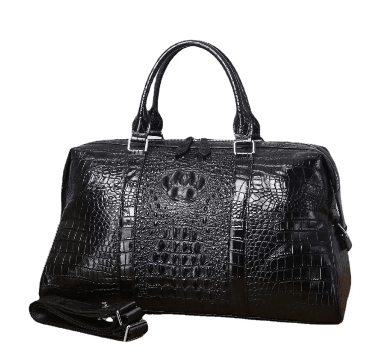 2023 Fashion Men's Alligator Crocodile Pattern Genuine Leather Travel Handbags Men Shoulder Bag Messenger Luggage Laptop Bags