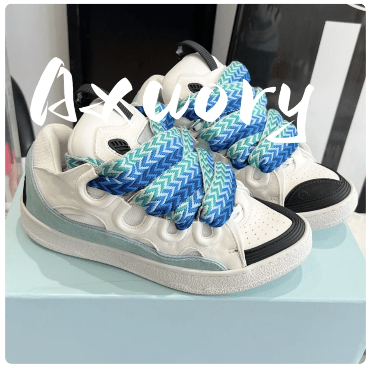 2023 New Women's Casual shoes Men's Casual Shoes Sneakers Winter Style Colored Shoelaces Thick Tongue Design