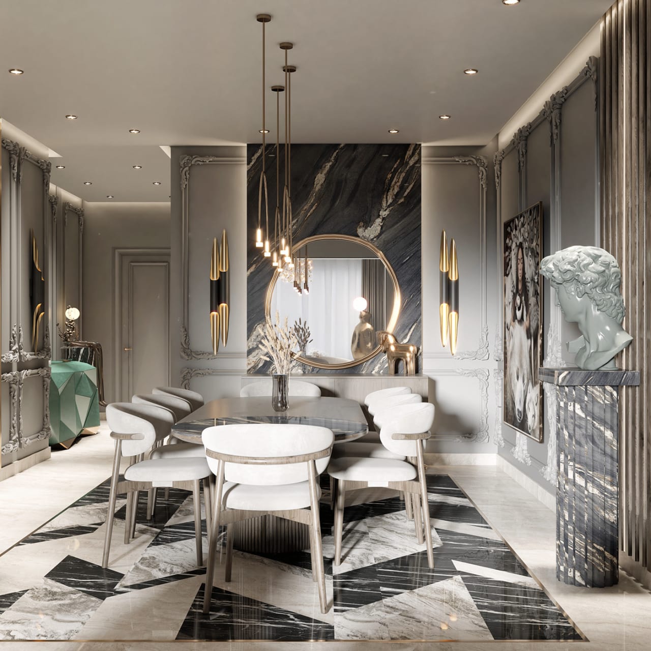 CONTEMPORARY RECEPTION DESIGN on Behance