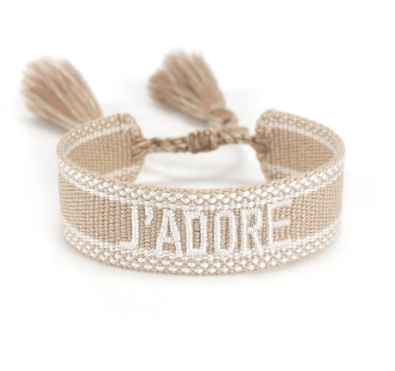 JADORE Bohemian Fashion Personalized Embroidery Wrist Knitted Bracelet