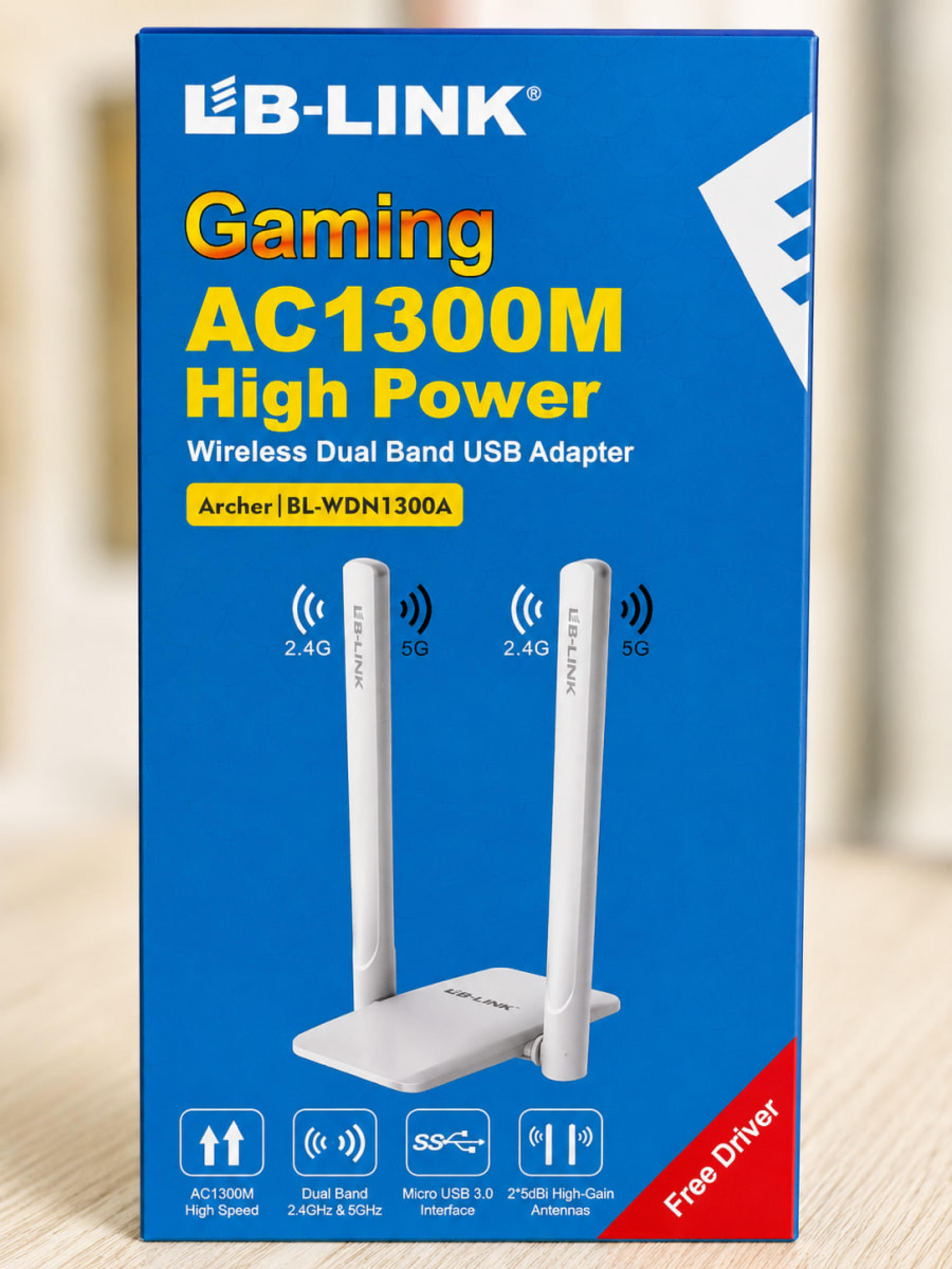 Adaptateur Wi-Fi USB LB-LINK AC1300M Double Bande