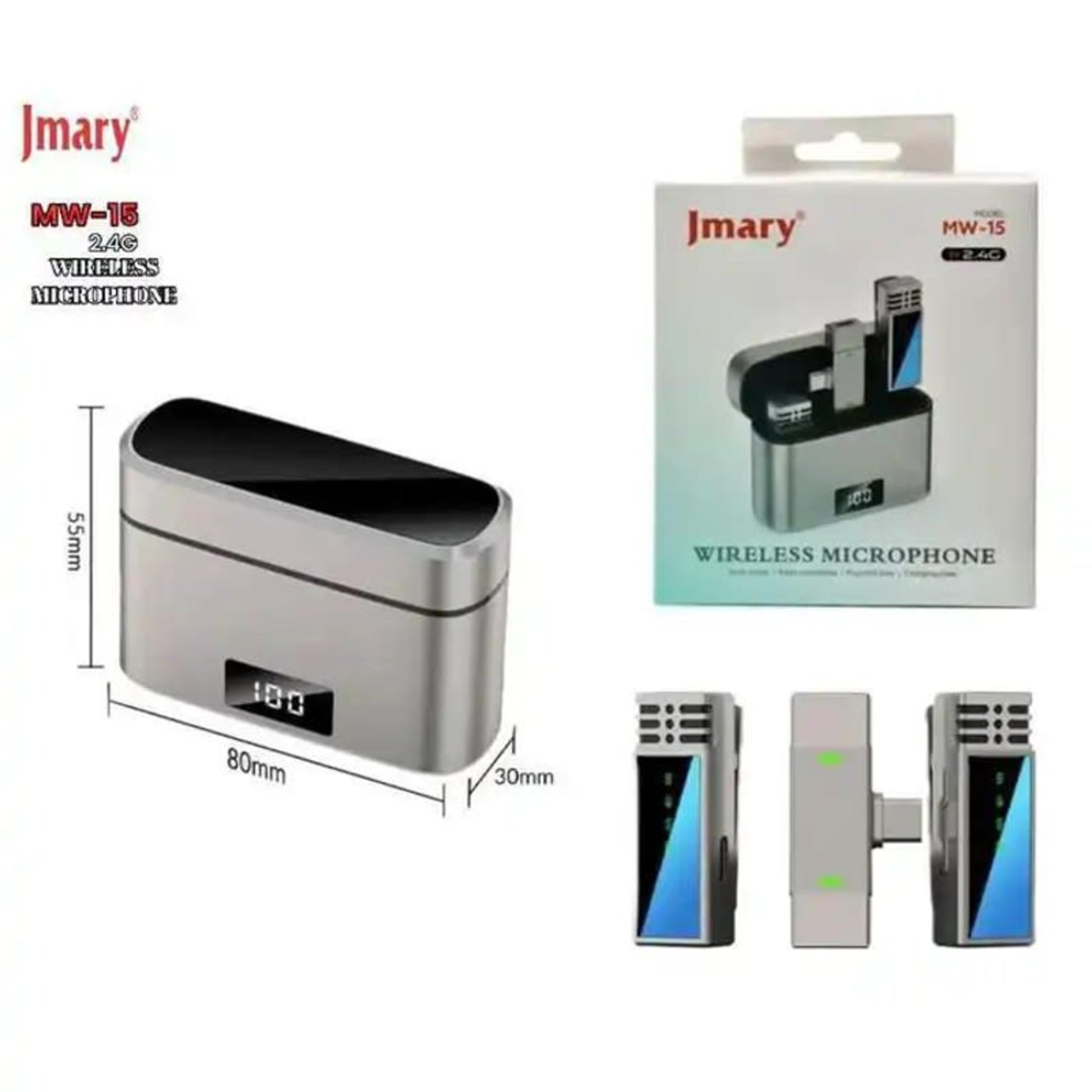 Jmary MW-15 Micro Sans Fil 2.4G avec Boîtier de Charge