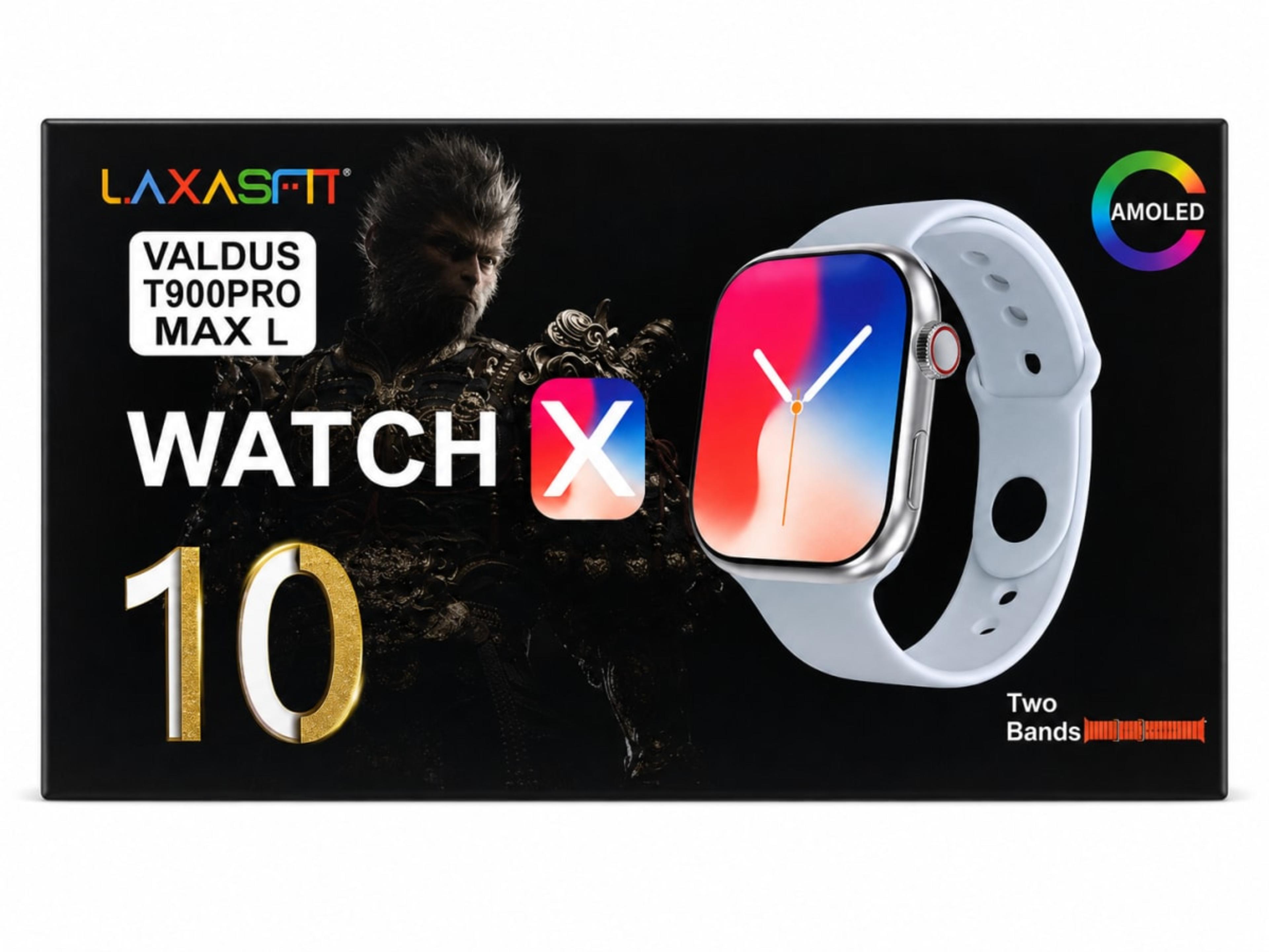 Laxasfit Watch X10 Pro Max – Montre AMOLED Ultra Premium
