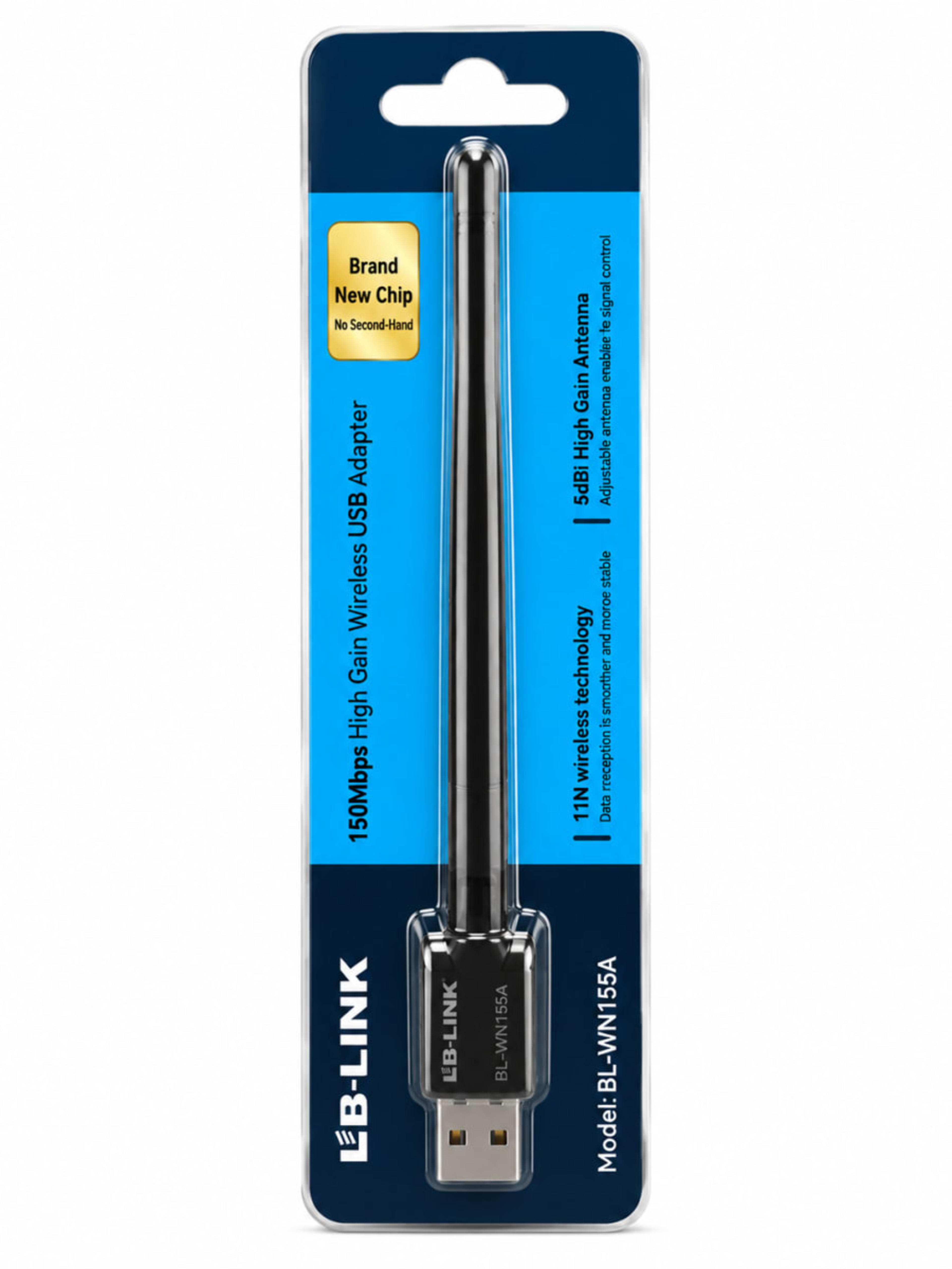 Adaptateur WiFi USB B-LINK 150Mbps Antenne 5dBi