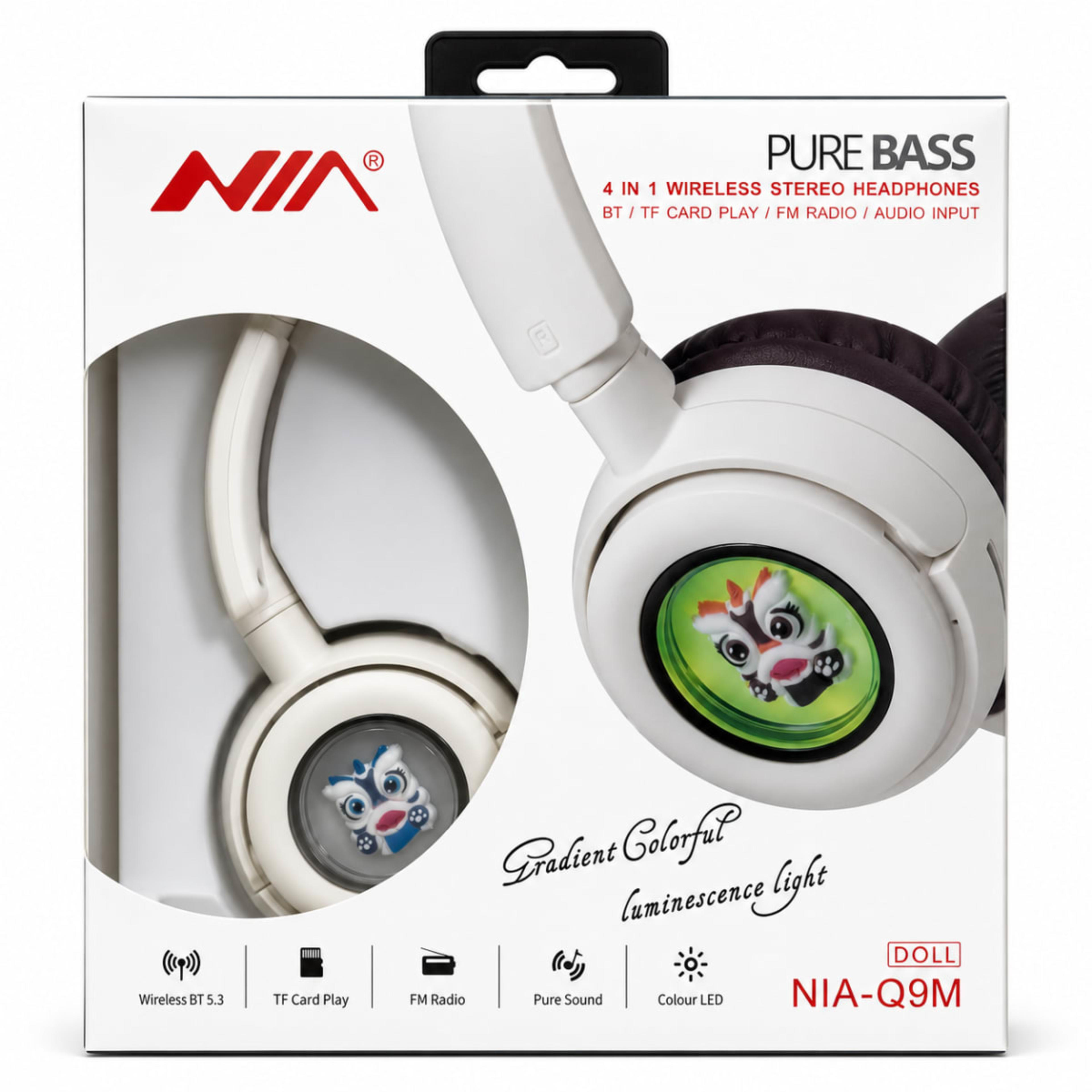 Casque NIA Q9M Sans Fil Lumineux Doll Edition
