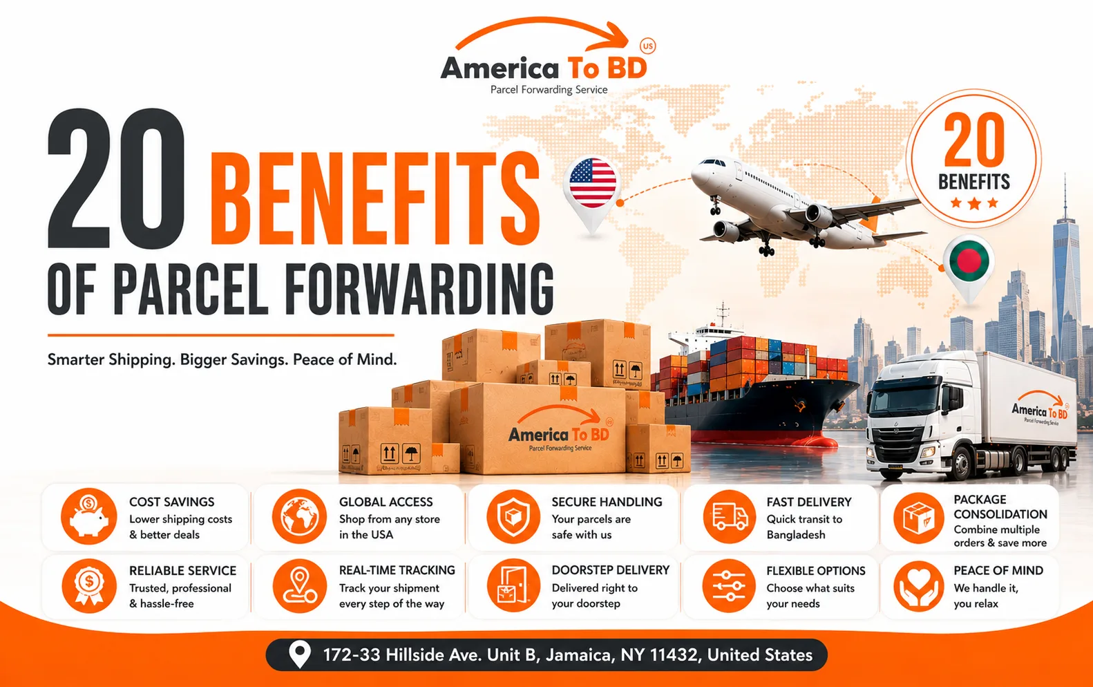 Parcel forwarding gains and cross-border shopping advantages Bangladesh