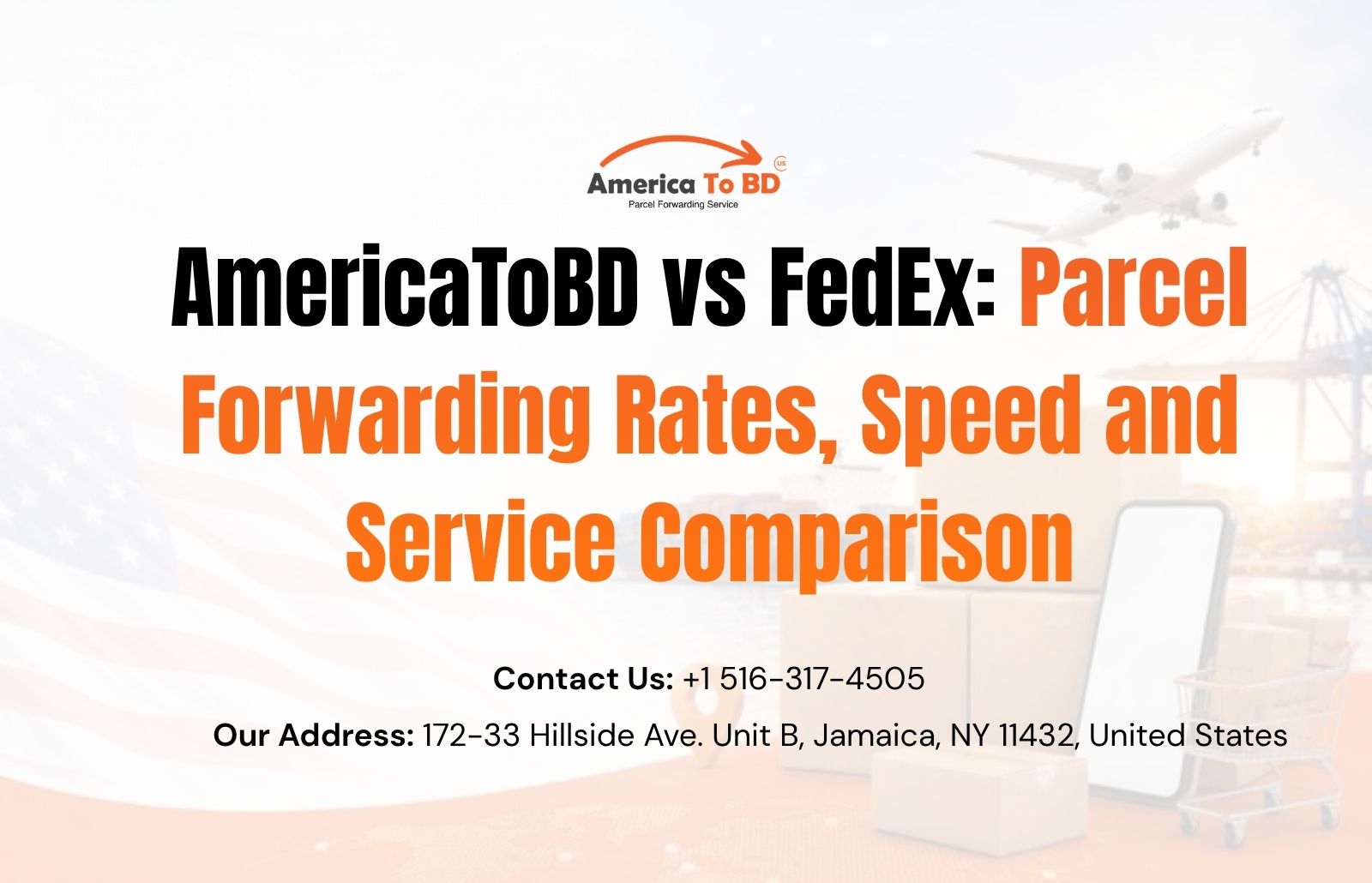 Who is Cheaper America To BD vs FedEx For Parcel Forwarding?