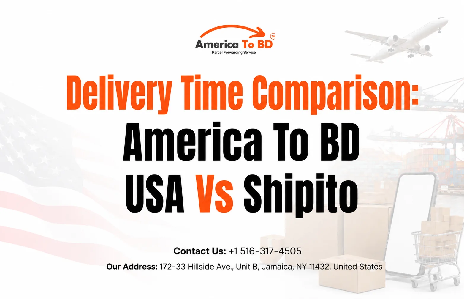 Delivery Time Comparison: America To BD USA Vs Shipito