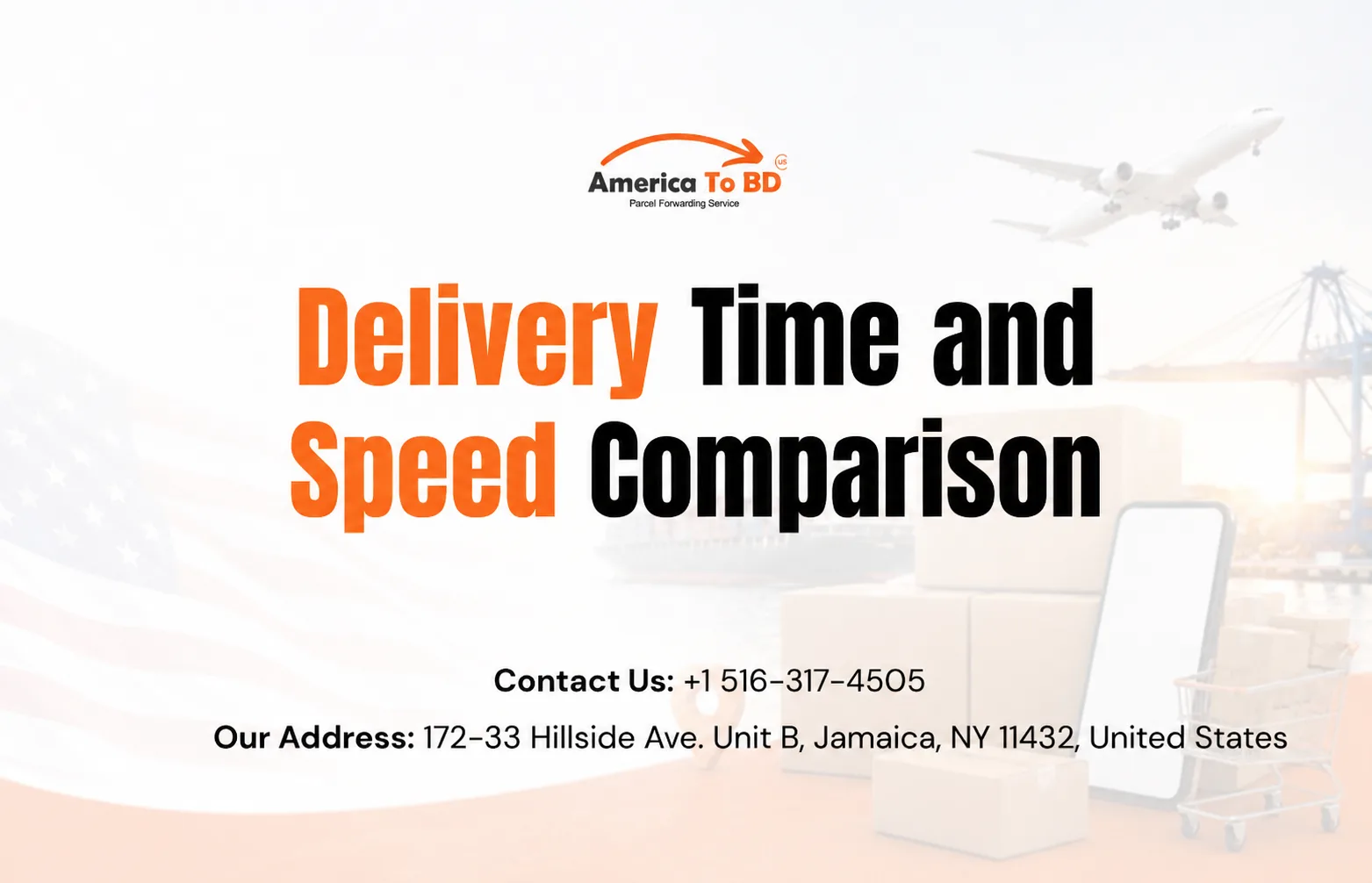 Delivery Time and Speed Comparison