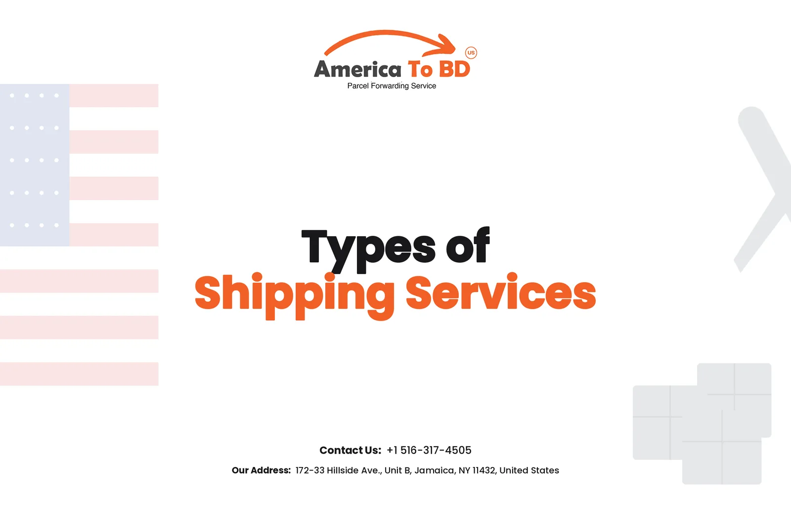 Types of Shipping Services