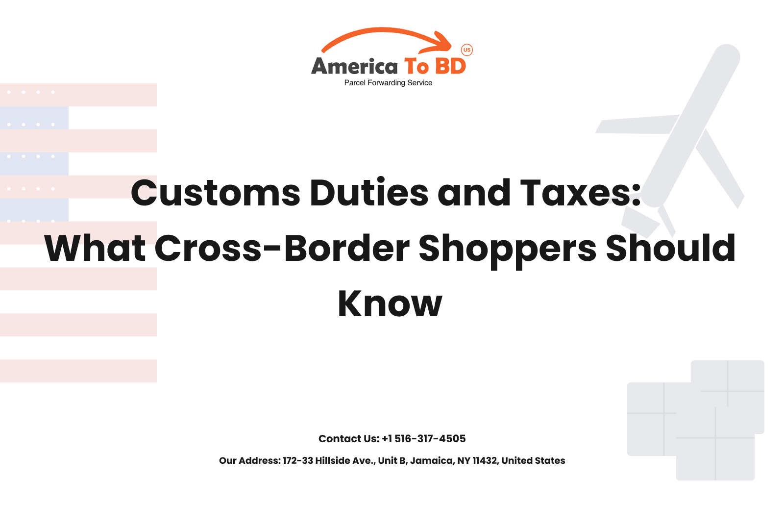 Customs Duties and Taxes: What Cross-Border Shoppers Should Know