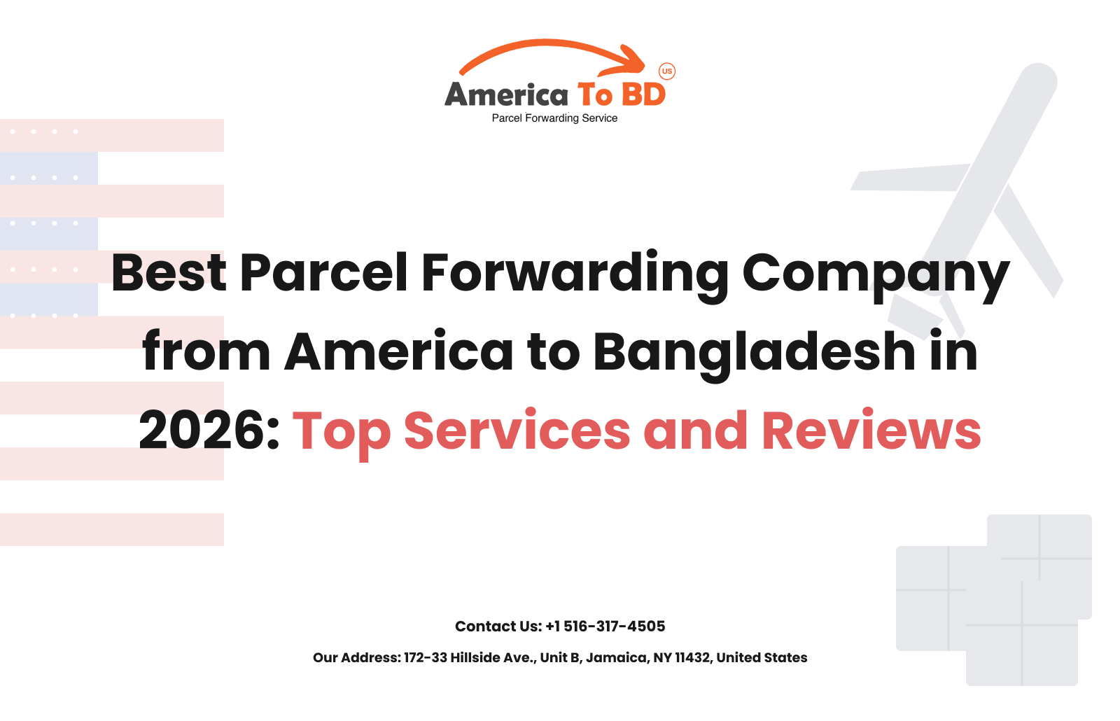 What are the  Parcel Forwarding Companies For Parcel Forwarding US to BD 