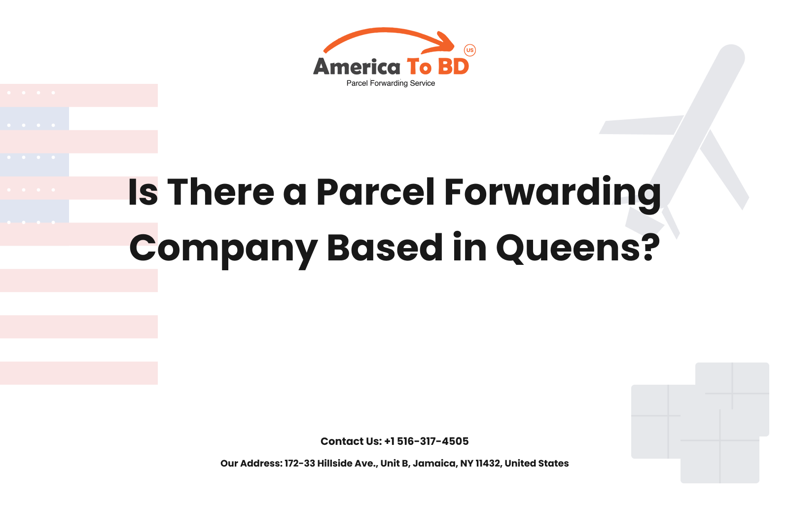 Is There a Parcel Forwarding Company Based in Queens?