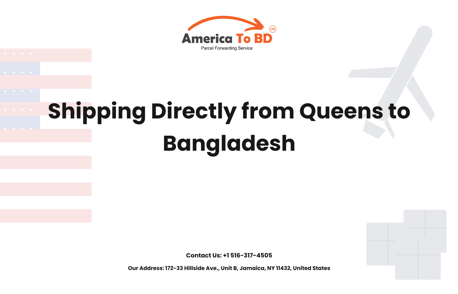 Shipping Directly from Queens to Bangladesh