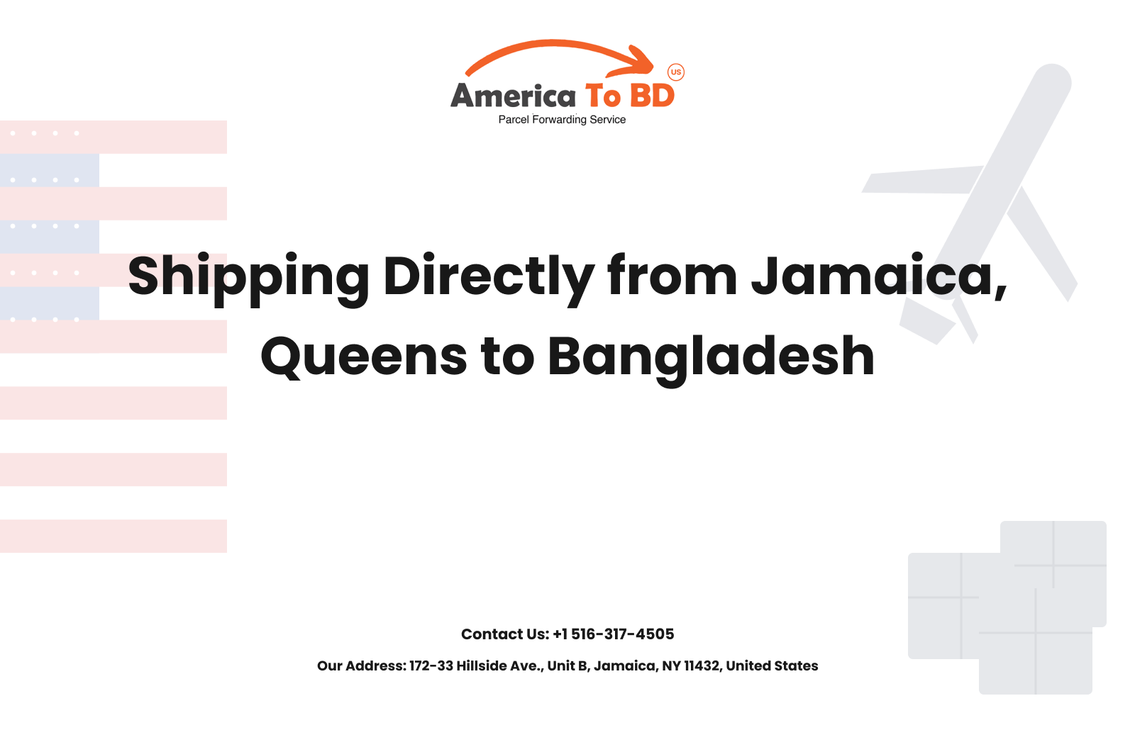 Shipping Directly from Jamaica, Queens to Bangladesh Shipping Directly from Jamaica, Queens to Bangladesh