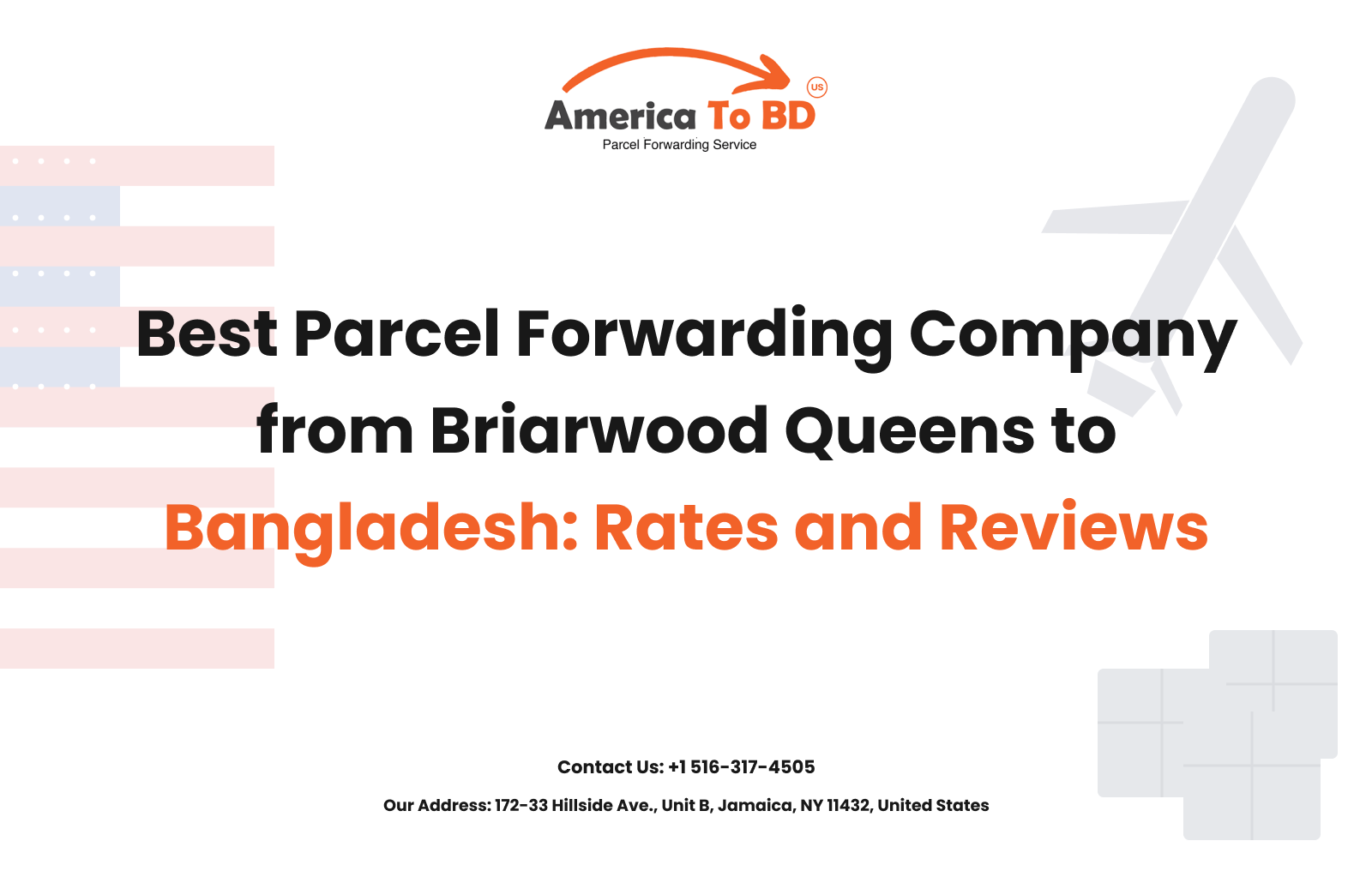 Forwarding briarwood bangladesh and Queens warehouse shipping satisfaction