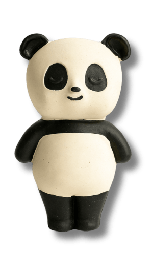 Ayakta duran panda diş kaşıyıcı