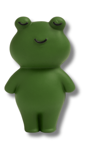 Ayakta duran kurbağa diş kaşıyıcı