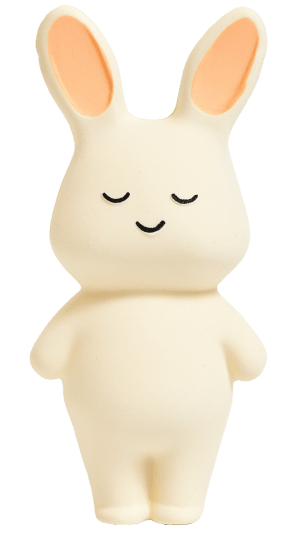Hubbit doğal kauçuk tavşan diş kaşıyıcı
