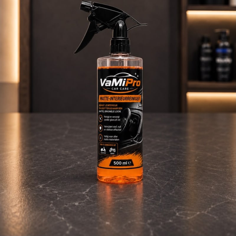 Matte interior cleaner