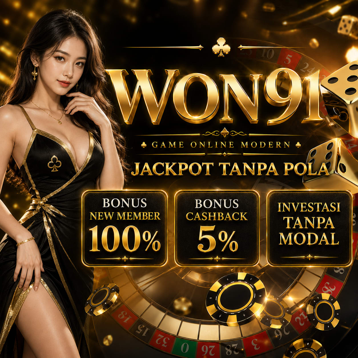 Banner promosi WON91 2026