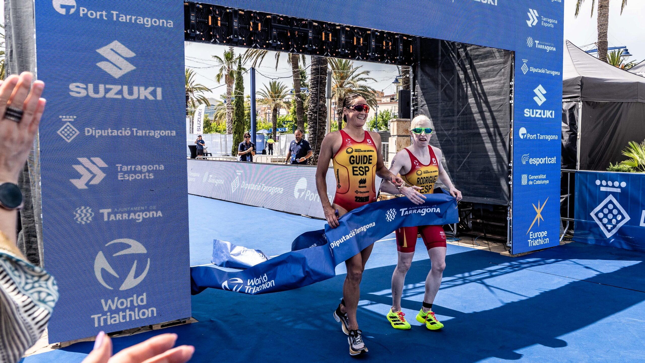 Oros para Susana Rodríguez y Eva Moral en el Europeo de Triatlón Paralímpico de Tarragona 2026