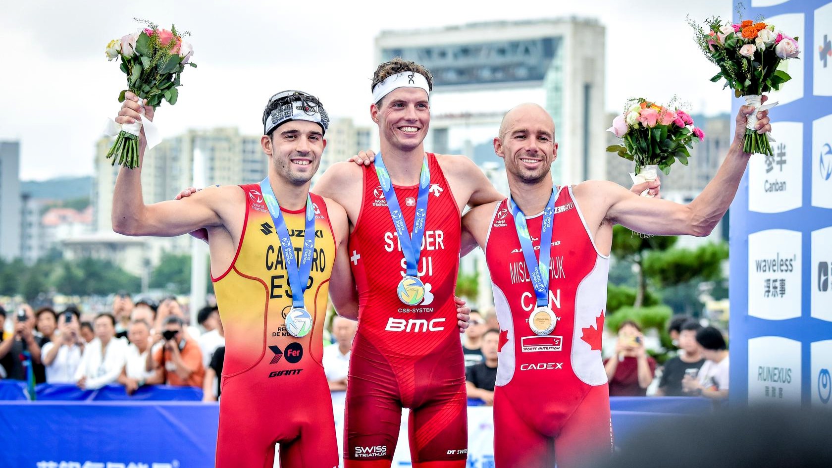 David Cantero, plata en Weihai; Edu Blanco, bronce en los Juegos Mediterráneos