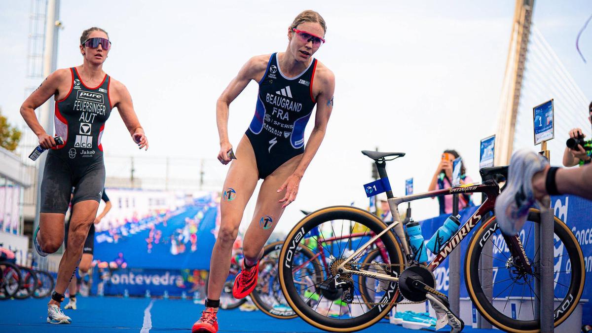 Cassandre Beaugrand gana la Gran Final del WTCS en Pontevedra