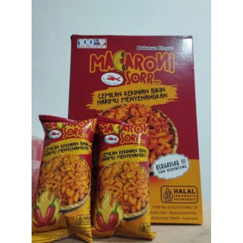 Macaroni Sorr (Ikan Tawes)
