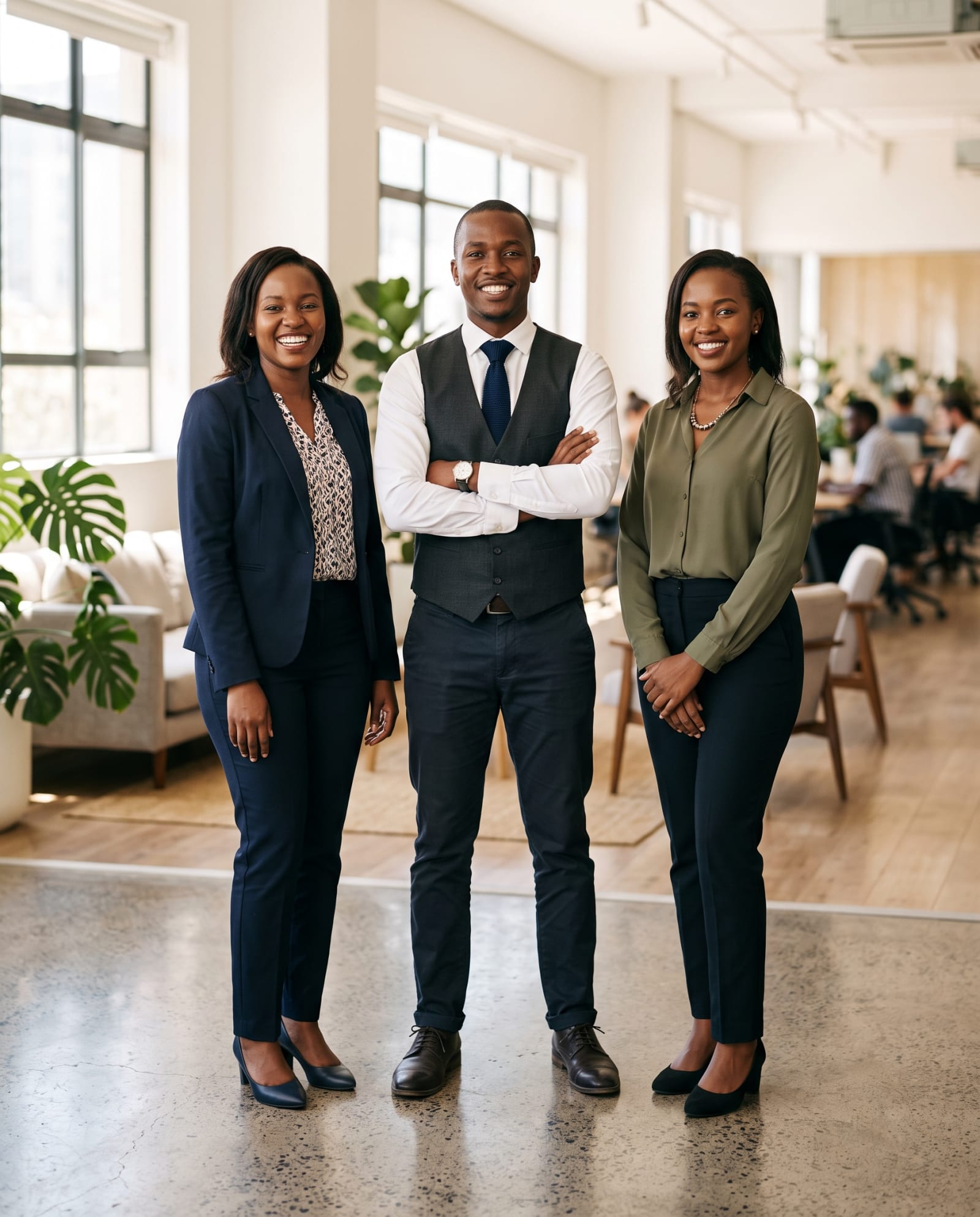 Confident, capable Kenyan candidates ready for roles abroad