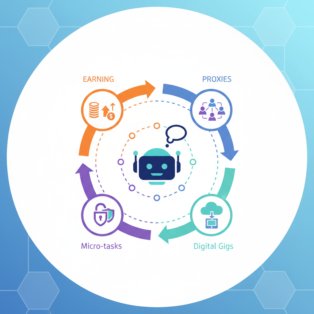 Understanding the Telegram Earning Bot Ecosystem — telegram earning bot illustration for HumbleSkill