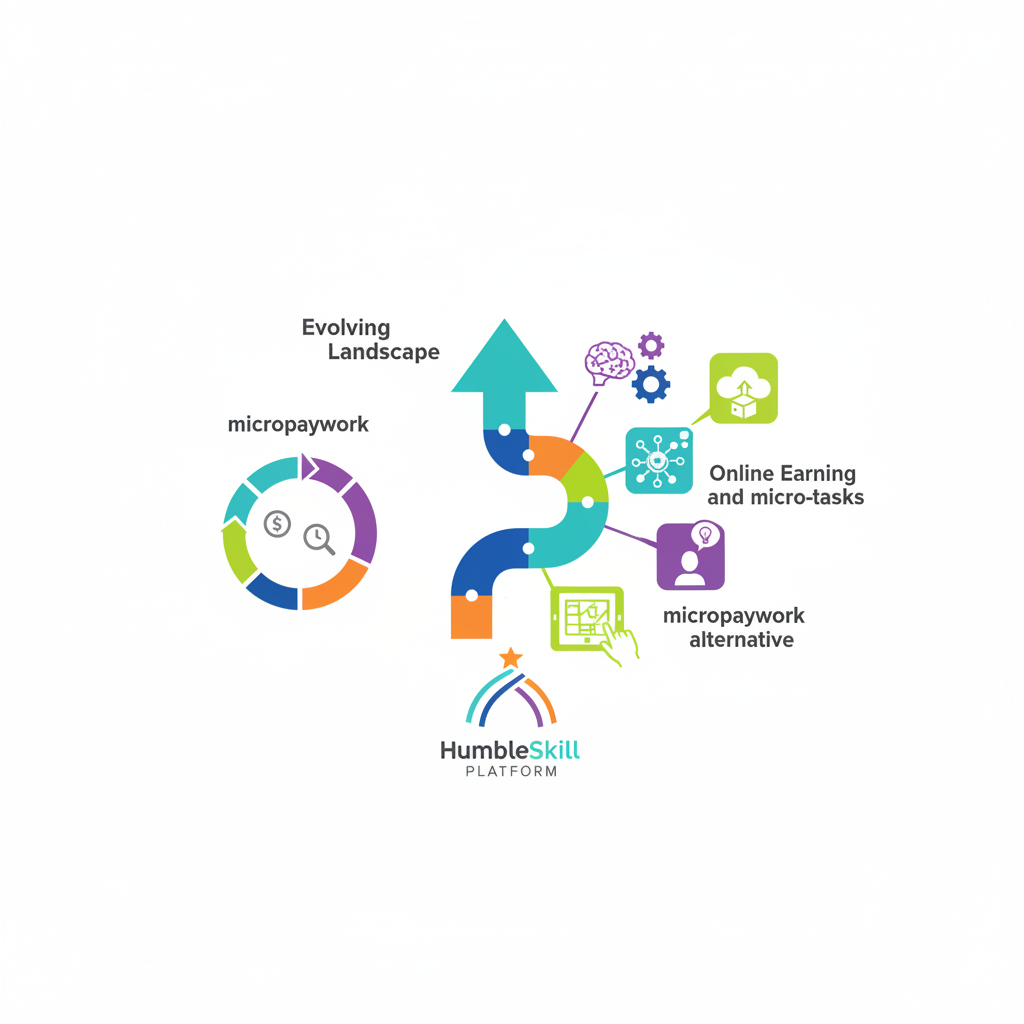 The Evolving Landscape of Online Earning and Micro-Tasks — micropaywork alternative illustration for HumbleSkill