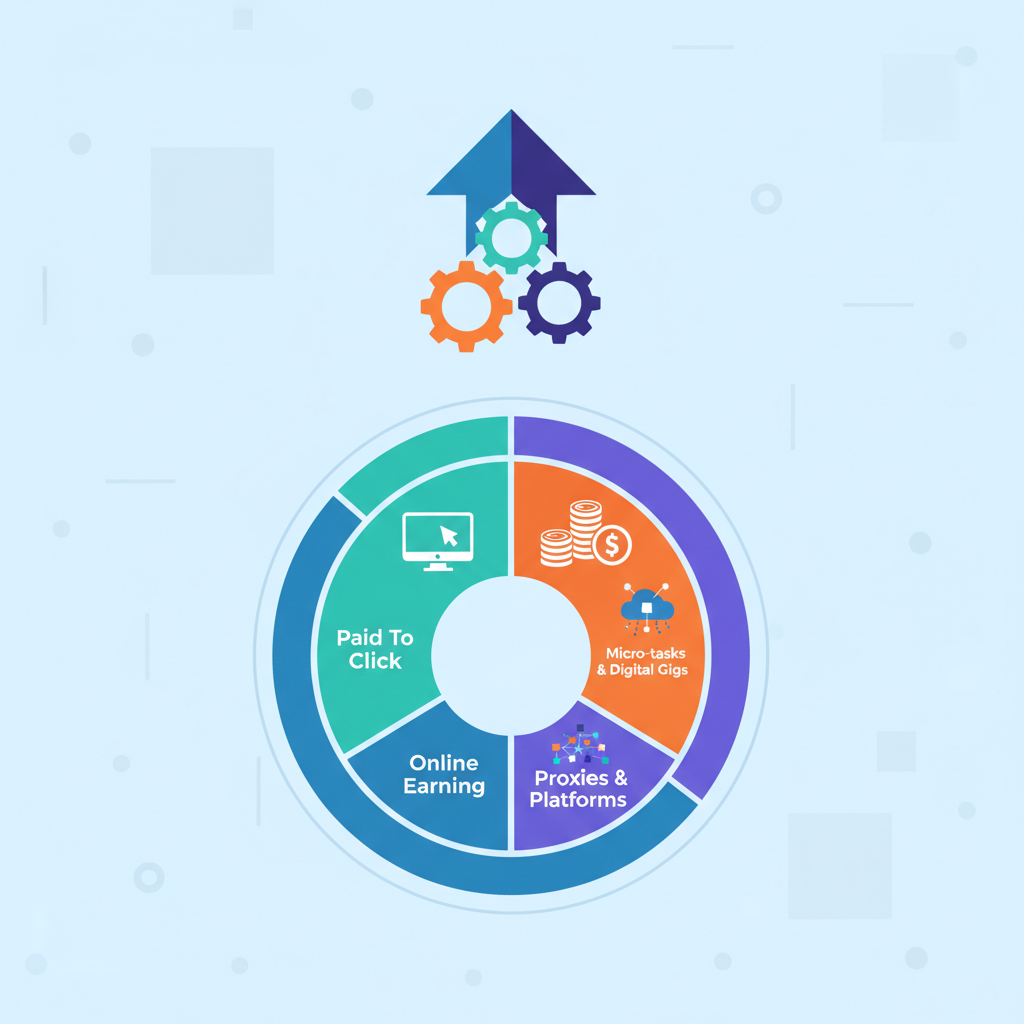 Understanding Paid To Click (PTC) Sites in 2026 — best paid to click sites 2026 illustration for HumbleSkill