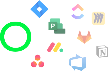 Bekende projectmanagement- en samenwerkingstools zoals Jira, Confluence, Monday.com en Miro
