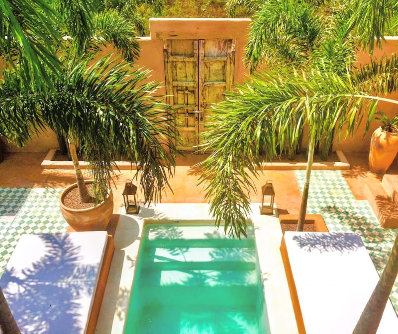 Palacio | Riad con alberca · A 300 m de la playa