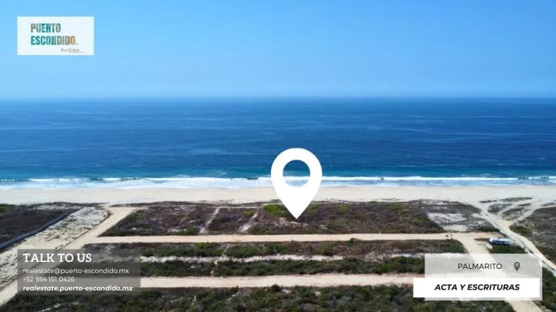 Lote Frente al Mar Playa Encantada
